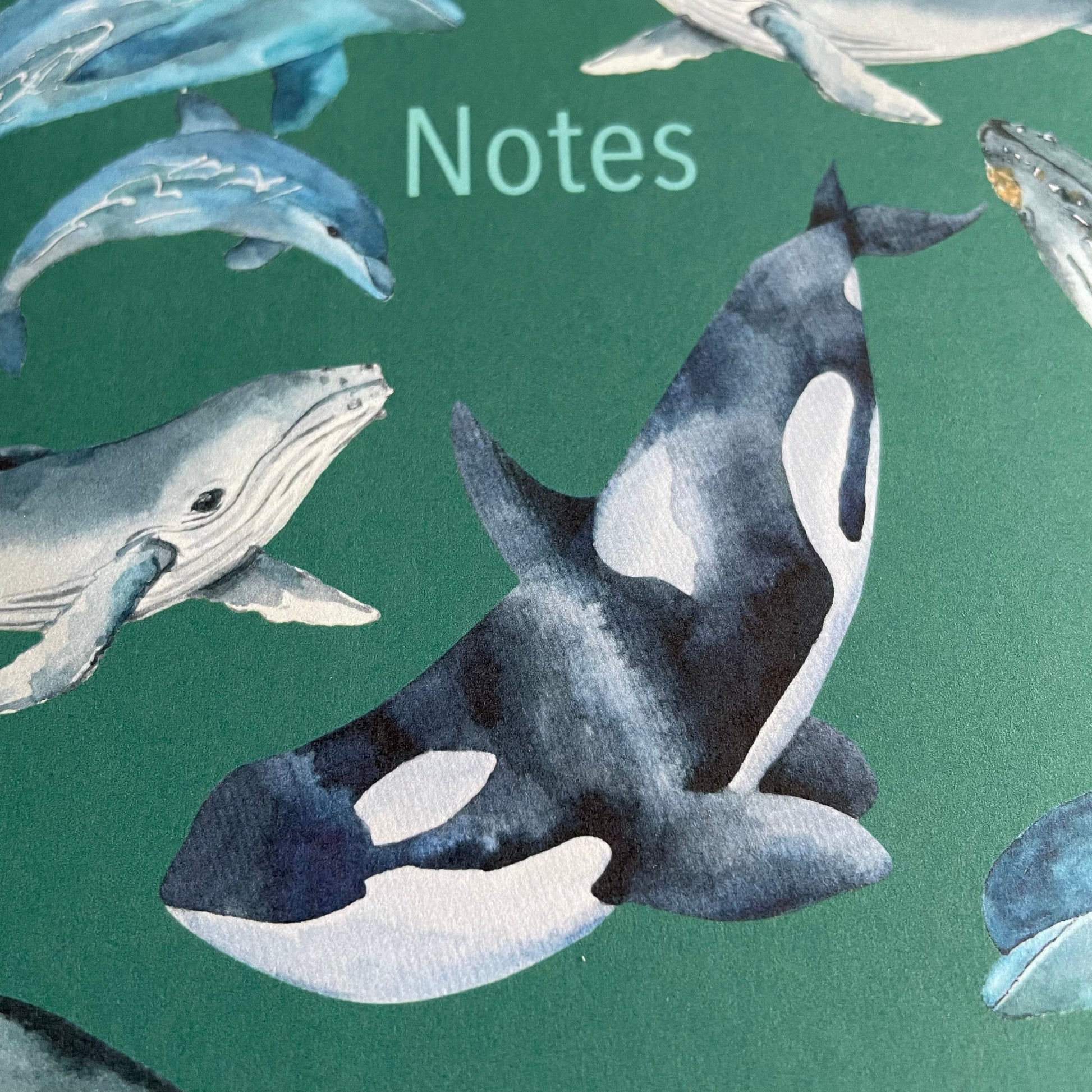 Sealife A5 lined notebook Notebook And Hope Designs   
