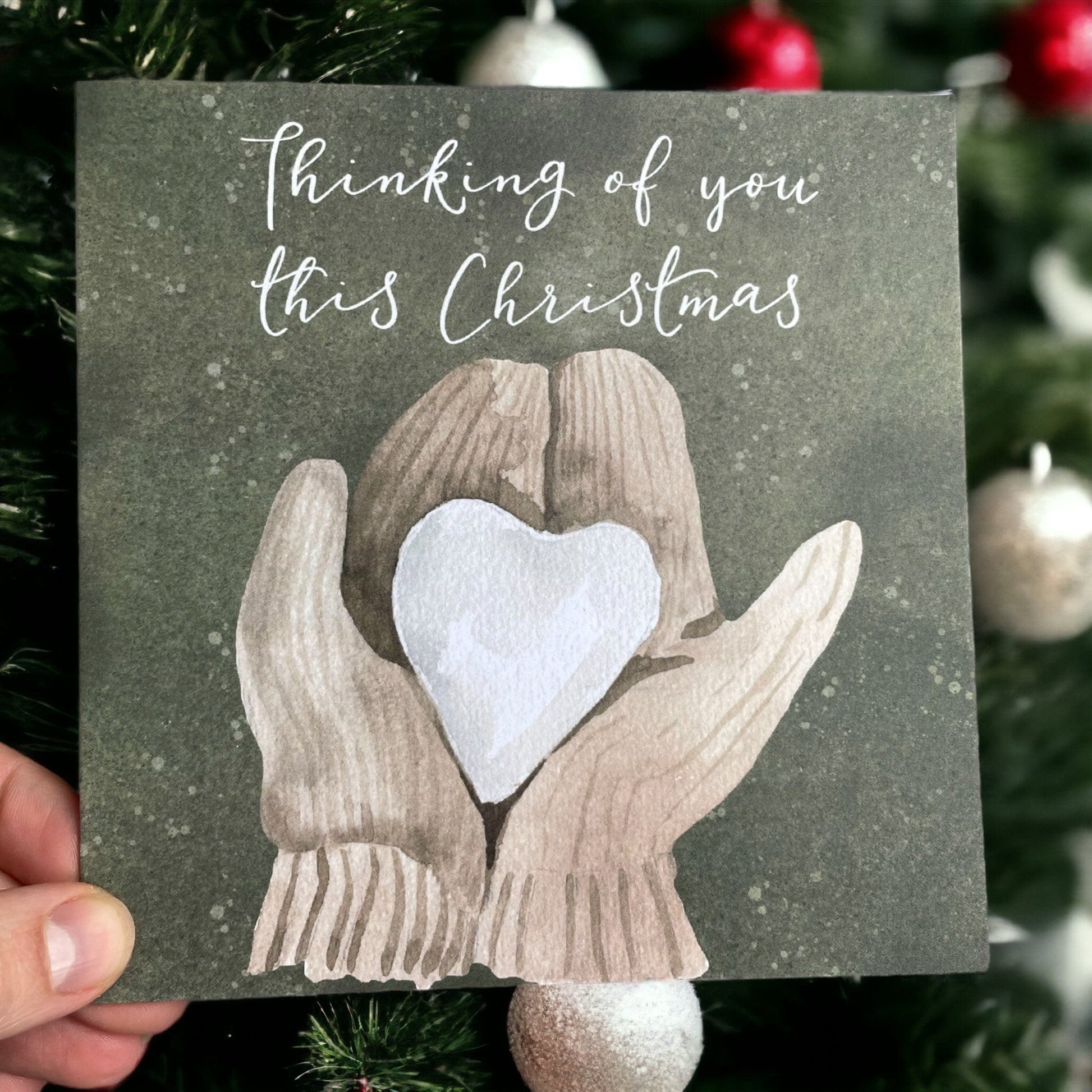 Thinking of you this Christmas card Cards And Hope Designs   
