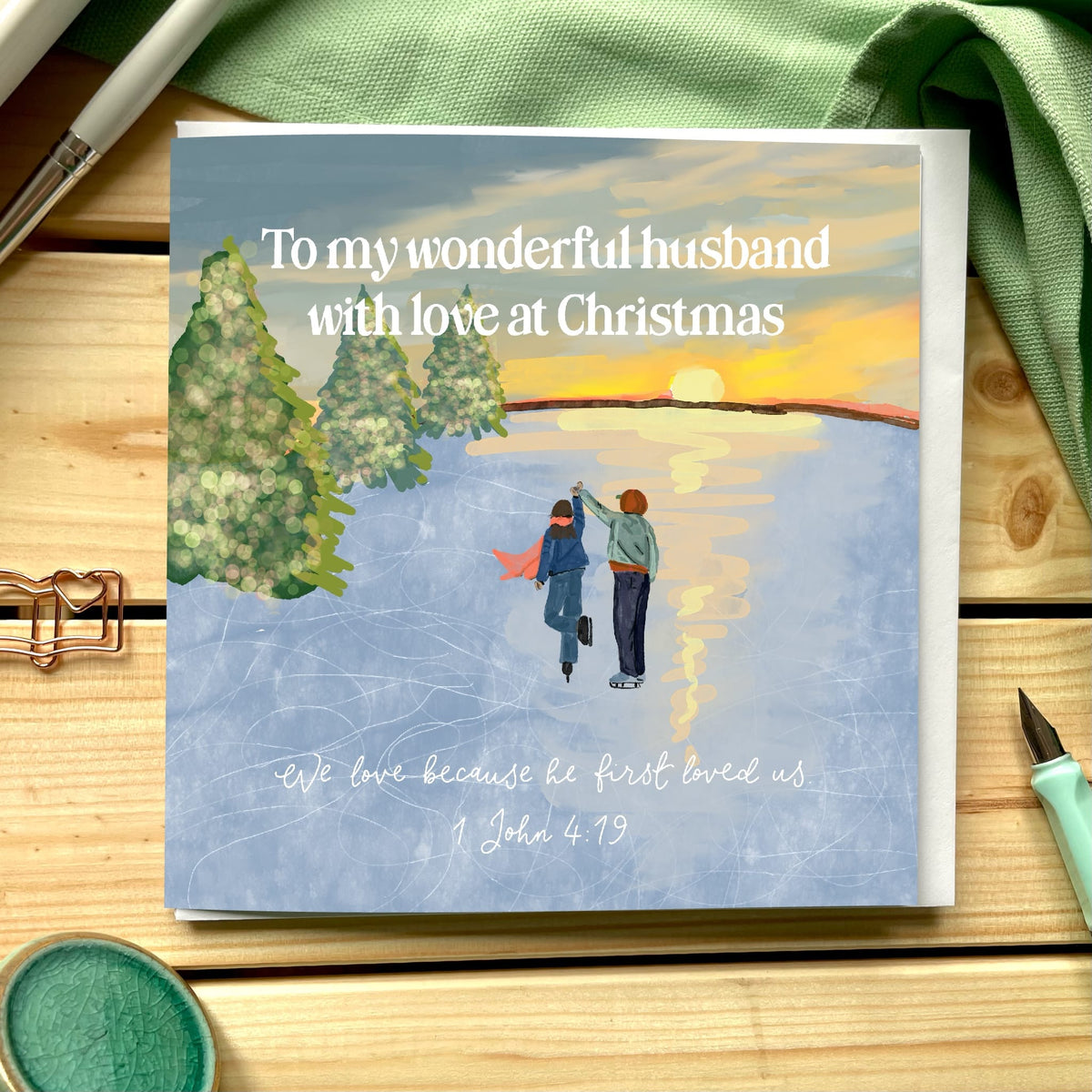 Christian Christmas Card For Husband And Hope Designs Cards