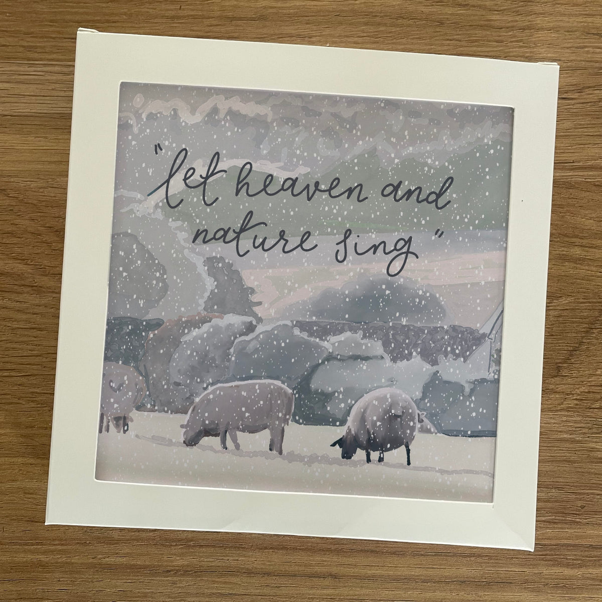 Christian Christmas Card - Let Heaven & Nature Sing And Hope Designs Cards