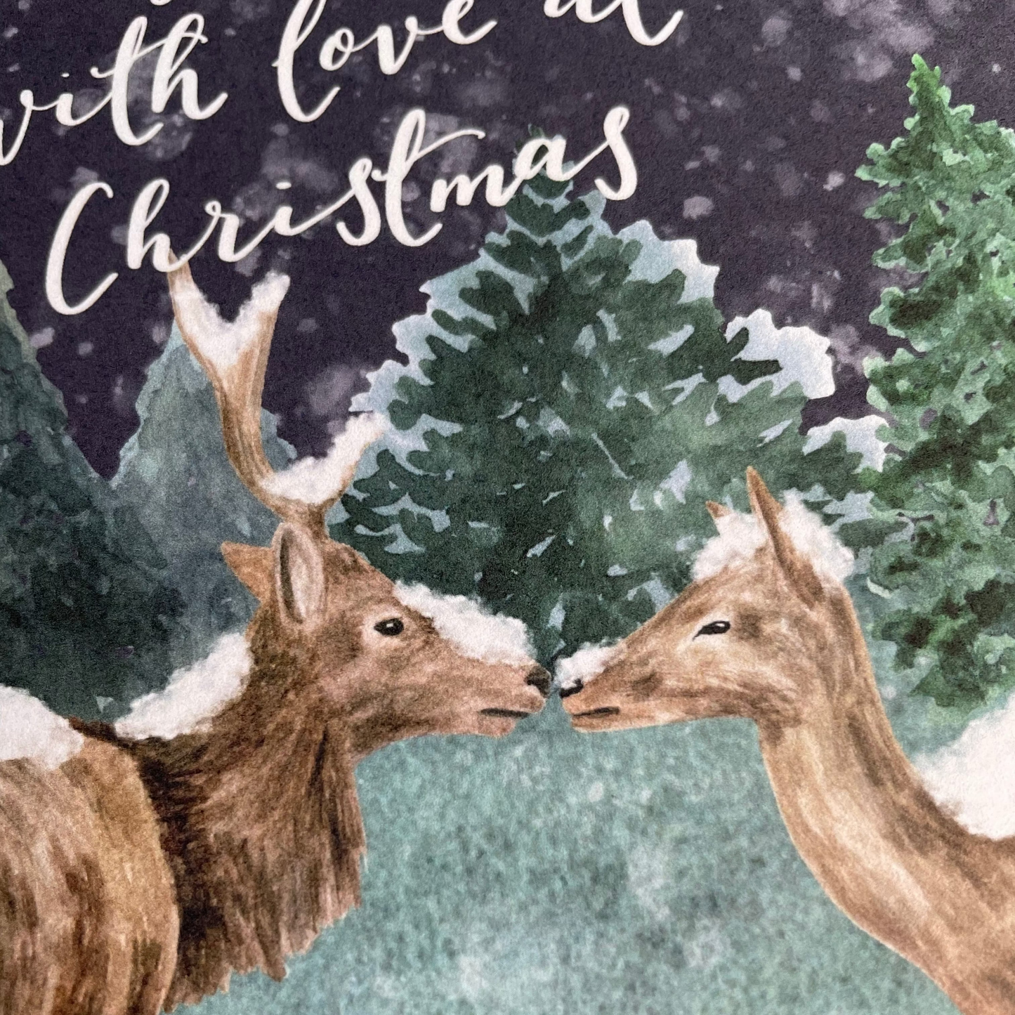 Christmas card for husband And Hope Designs Cards