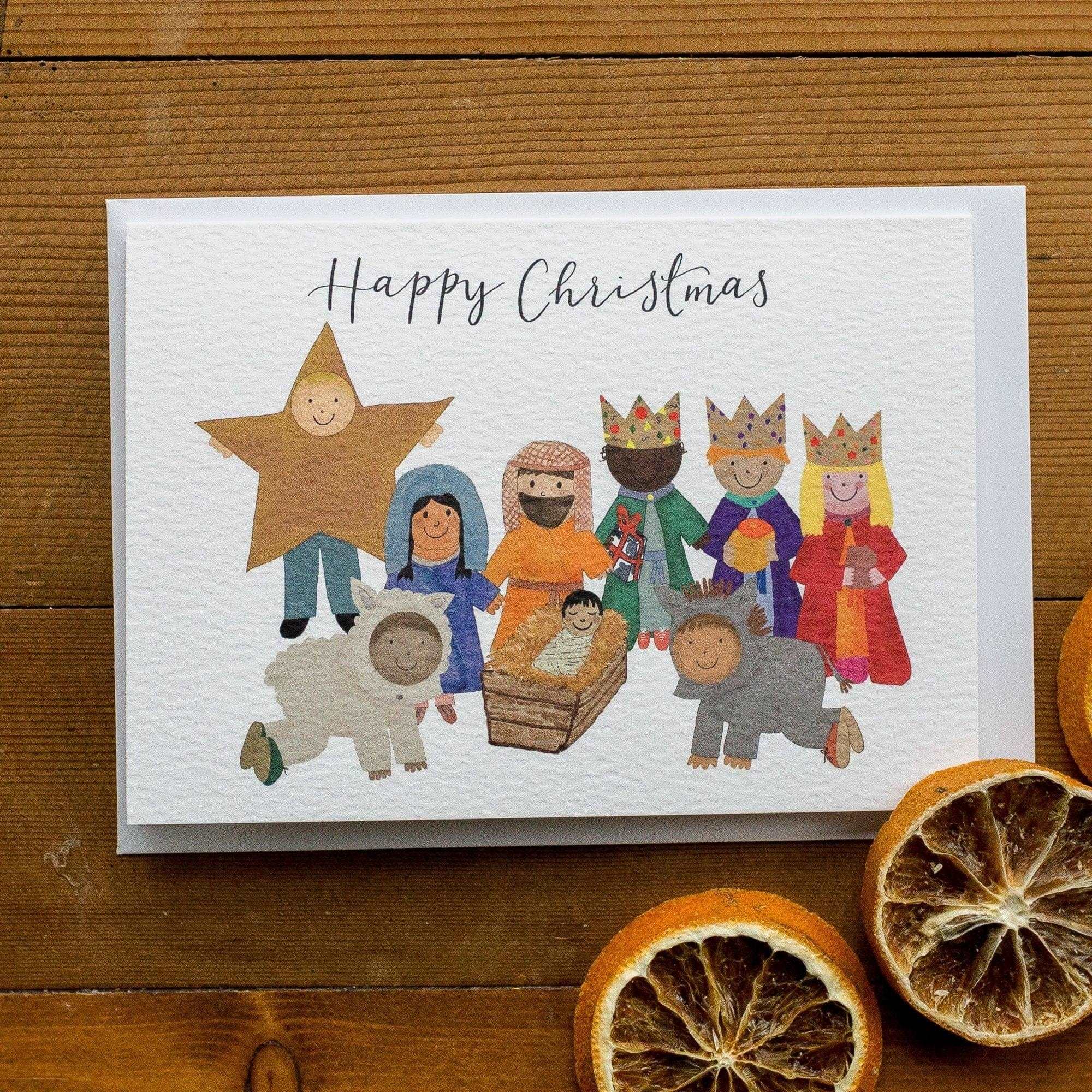 Christmas cards nativity