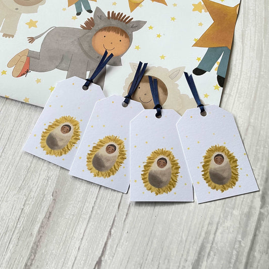 Christmas nativity gift tags And Hope Designs Gift Tags