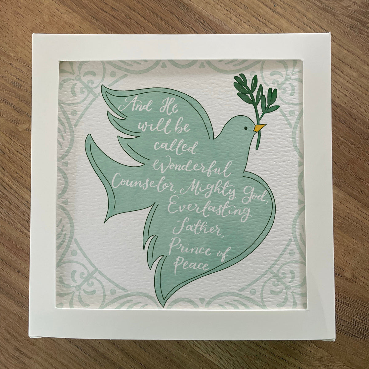 Names of Jesus Dove Christian Christmas Card Pack And Hope Designs Cards