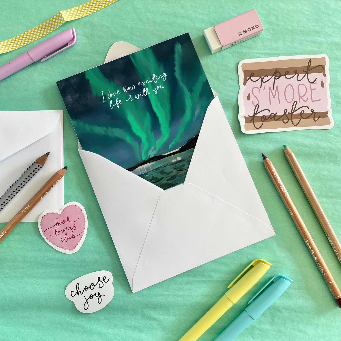 Romantic Northern Lights Card And Hope Designs Cards