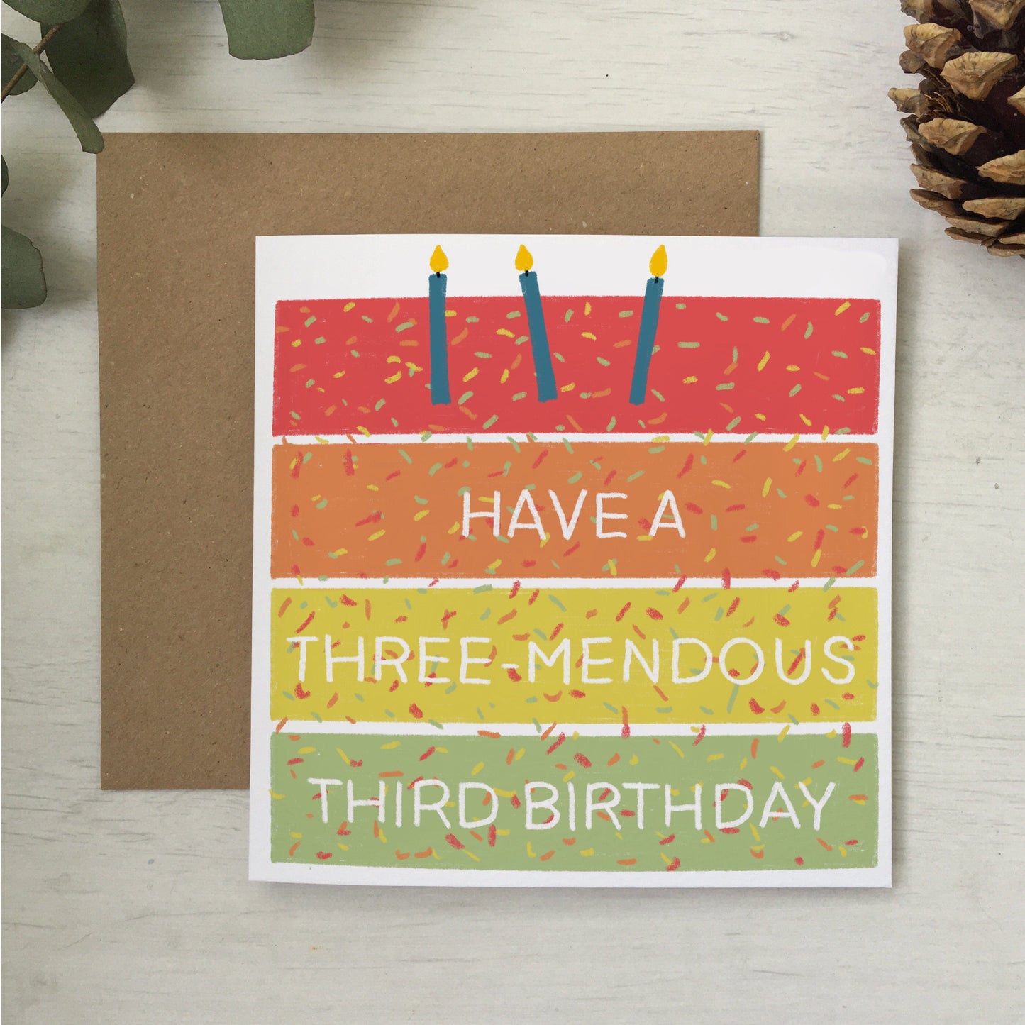 Third Birthday Card And Hope Designs Cards