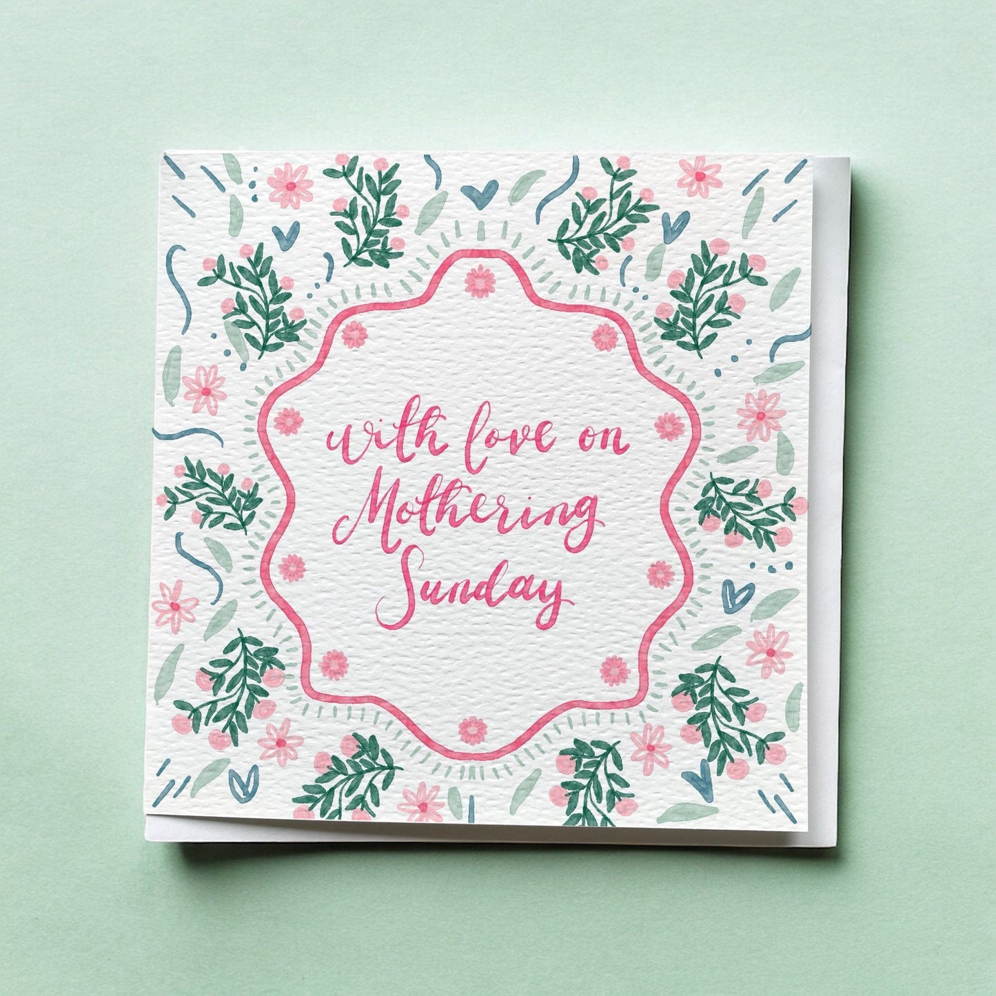 With love on Mothering Sunday card And Hope Designs Cards