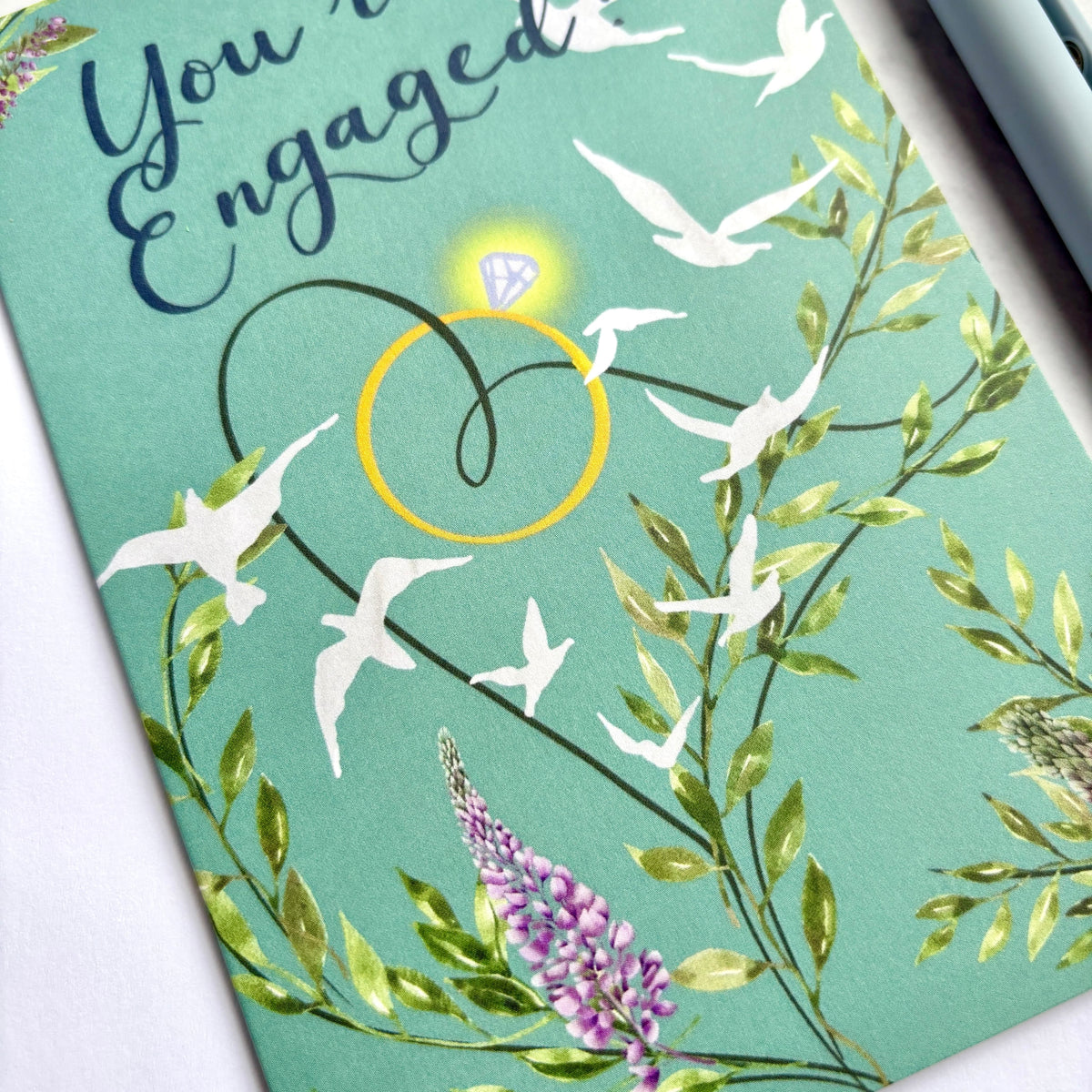 You’re Engaged Engagement Card And Hope Designs Cards