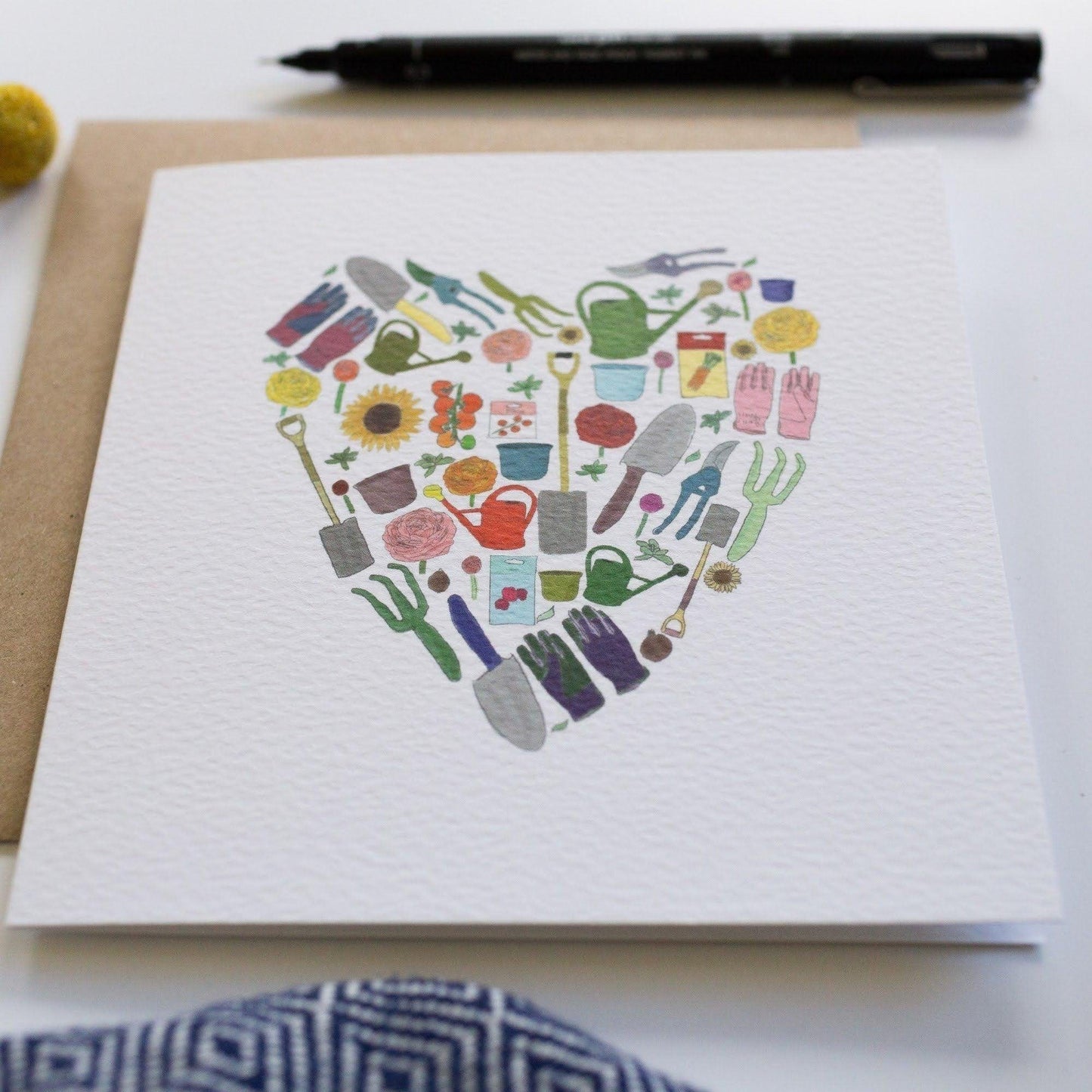 Gardening Heart Card Cards And Hope Designs   