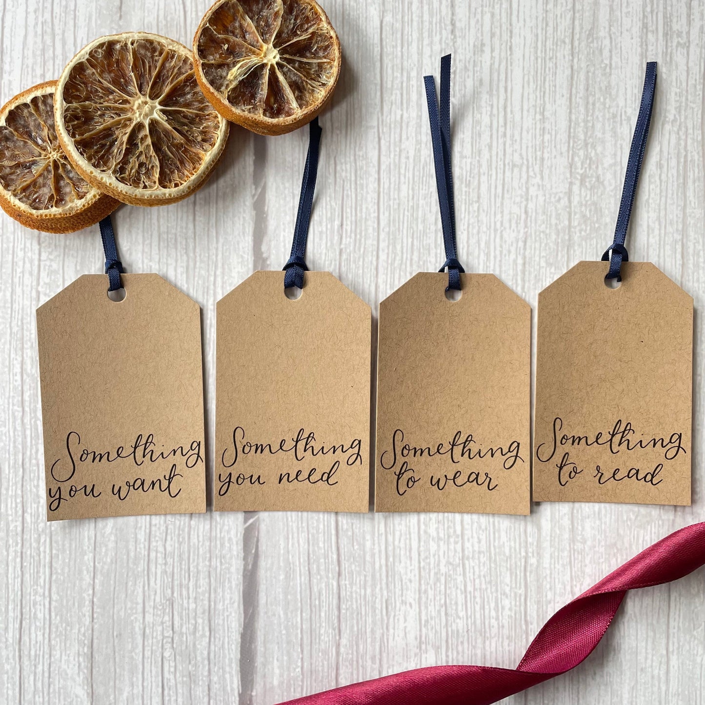 Something you want… Set of 4 gift tags Gift Tags And Hope Designs   