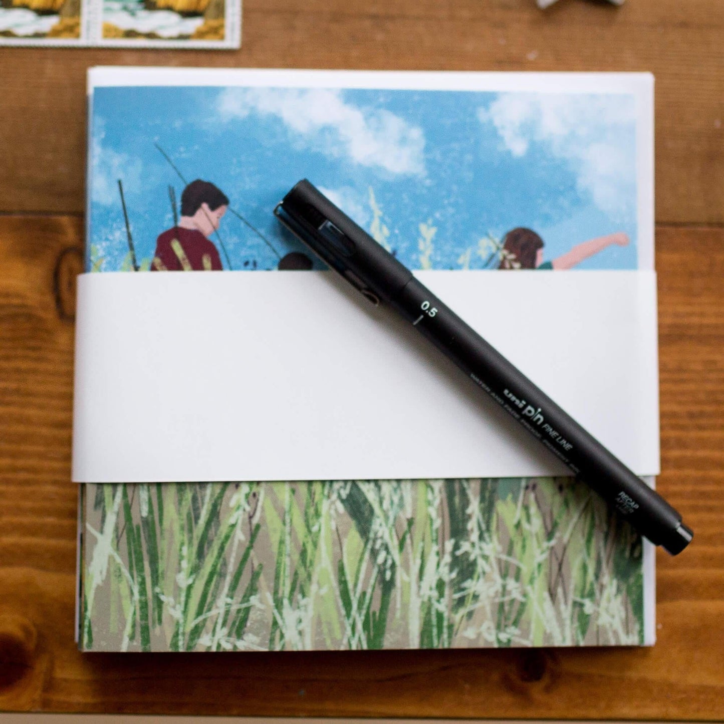 Summer days illustrated card And Hope Designs Greeting & Note Cards