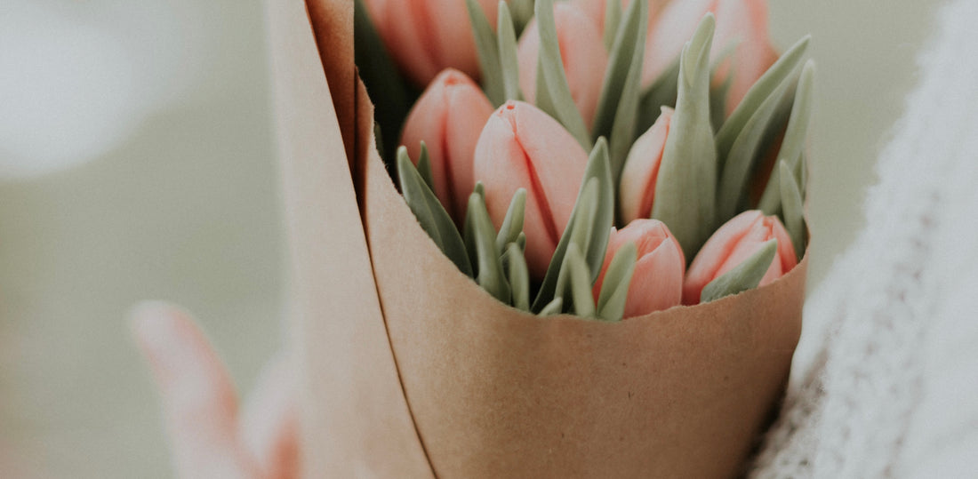 Pink tulips for mothers day