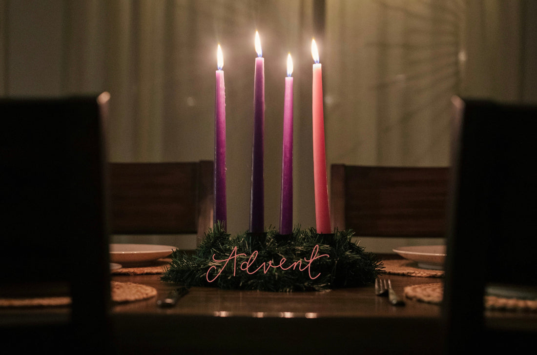 Christian candle advent calendar