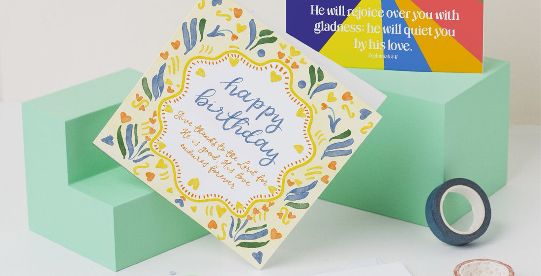 How to send meaningful Christian birthday cards