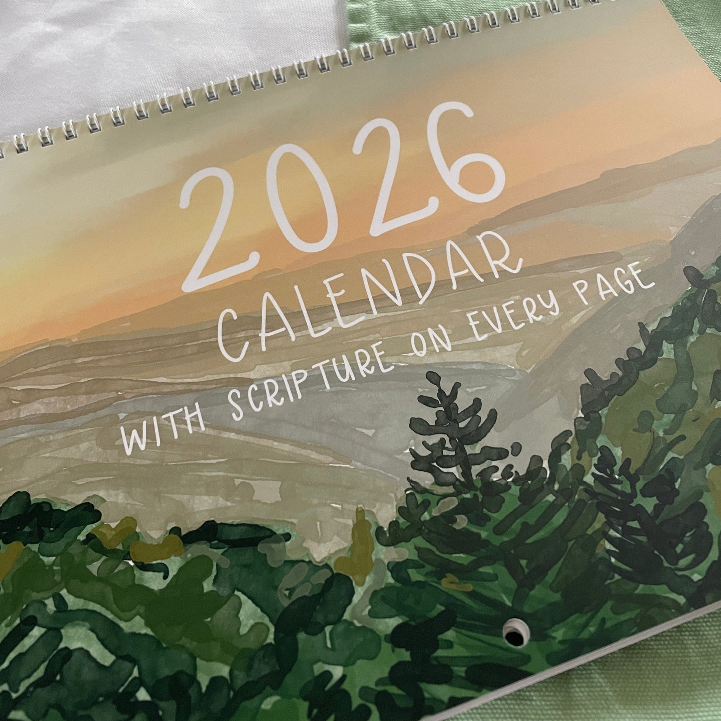 2026 illustrated Christian wall calendar And Hope Designs Calendars, Organizers & Planners