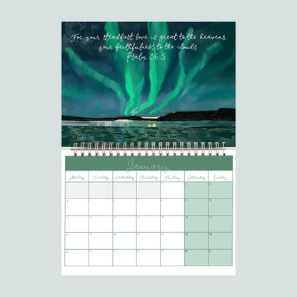 2027 Illustrated Christian Wall Calendar And Hope Designs Calendars, Organizers & Planners