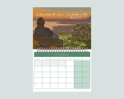 2027 Illustrated Christian Wall Calendar And Hope Designs Calendars, Organizers & Planners