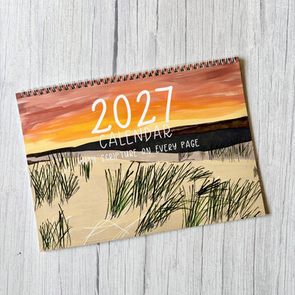 2027 Illustrated Christian Wall Calendar And Hope Designs Calendars, Organizers & Planners