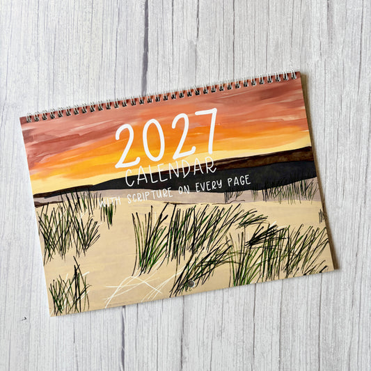2027 Illustrated Christian Wall Calendar And Hope Designs Calendars, Organizers & Planners