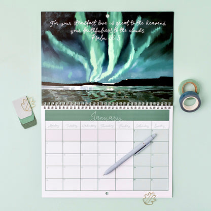 2027 Illustrated Christian Wall Calendar And Hope Designs Calendars, Organizers & Planners