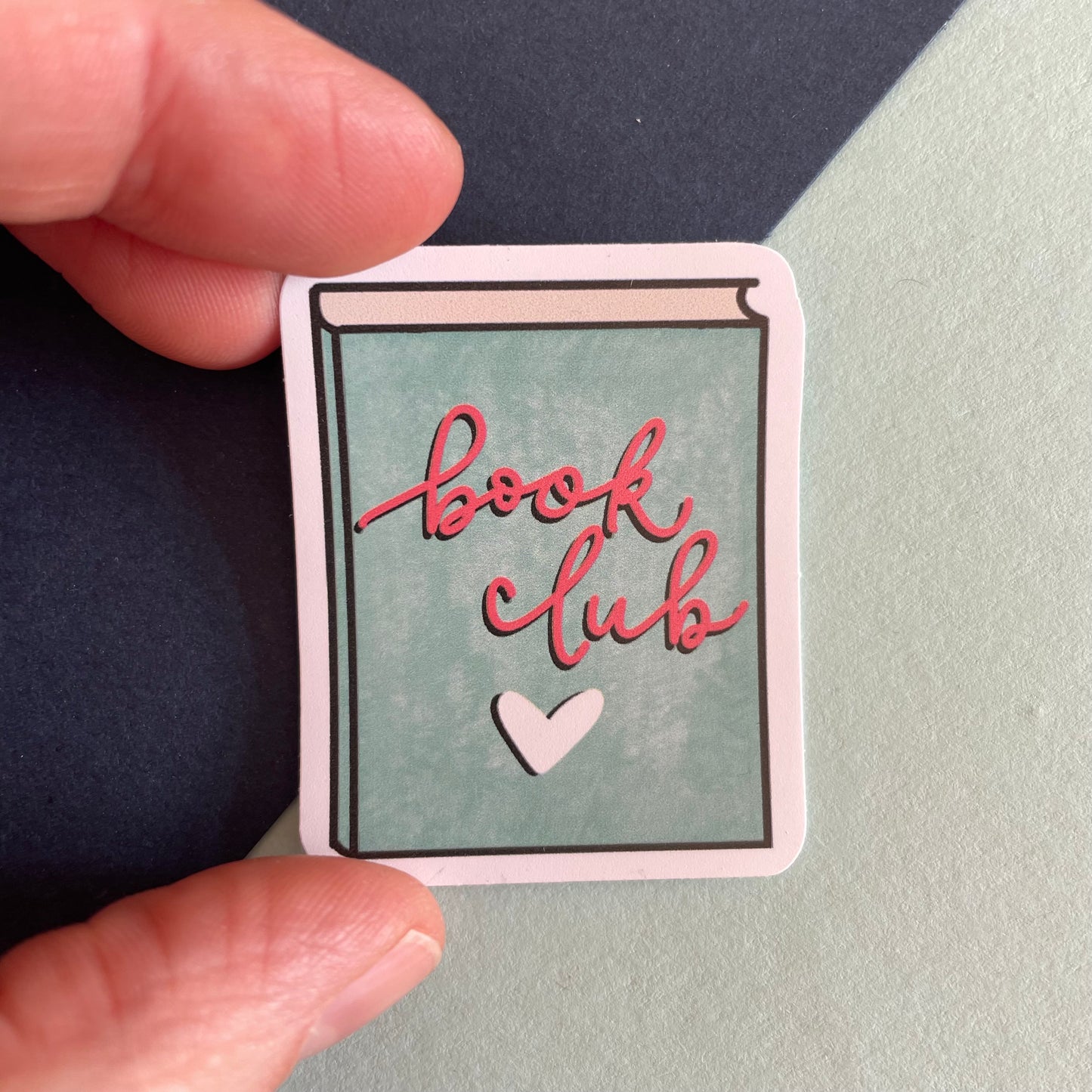 Book Club vinyl sticker