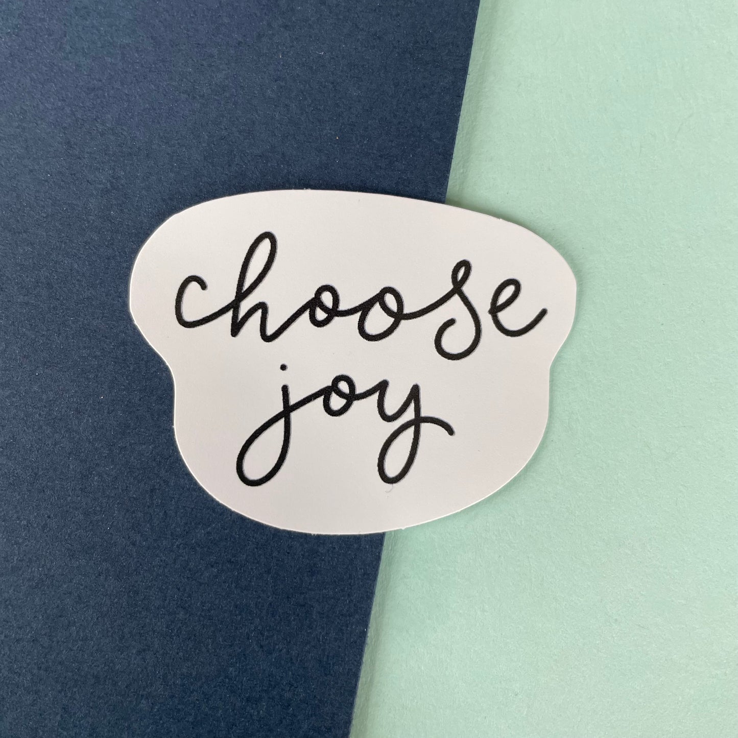 Choose Joy mini vinyl sticker