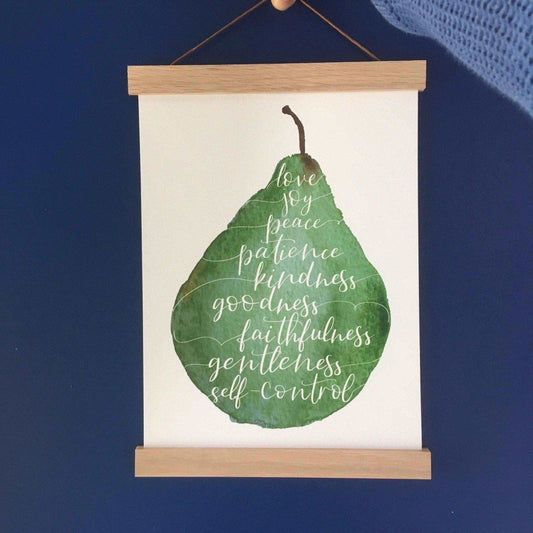 A4 Christian Print - Fruit of the Spirit And Hope Designs Print