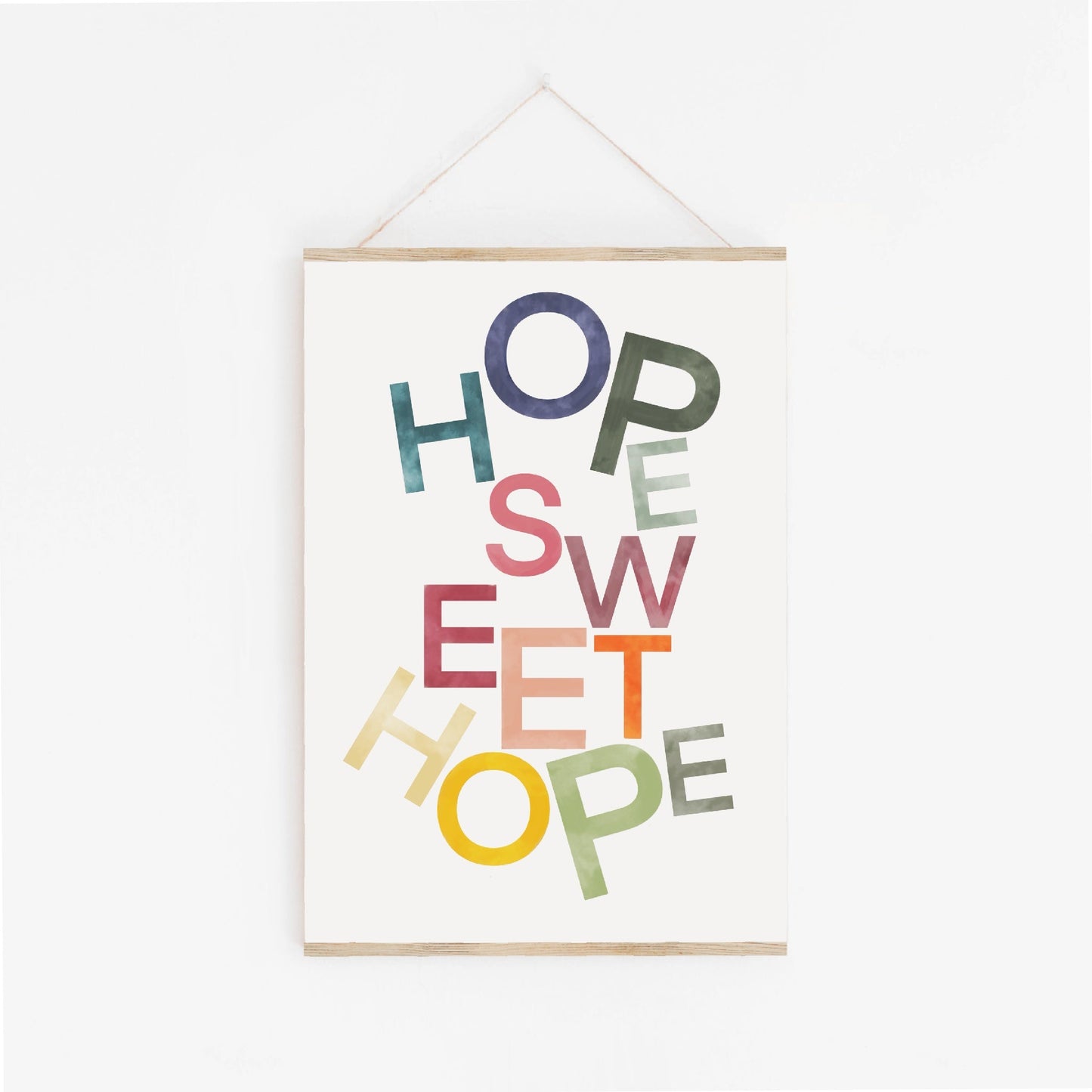 A4 Hope Sweet Hope wall art print And Hope Designs Print