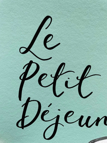A4 Le Petit Déjeuner kitchen wall art print And Hope Designs Print