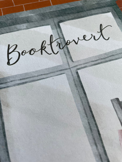 A5 booktrovert print And Hope Designs Print