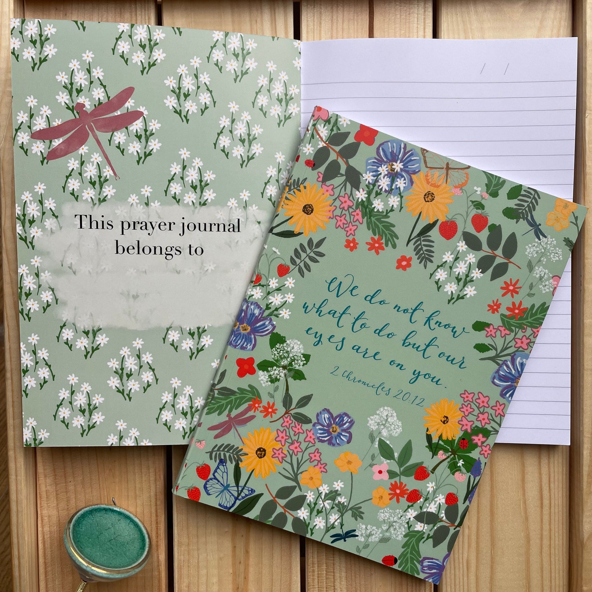 A5 Floral prayer journal And Hope Designs Notebook