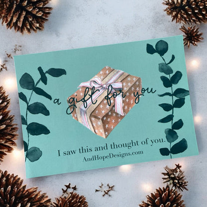 Add on - gift wrapping service And Hope Designs Gift Wrapping