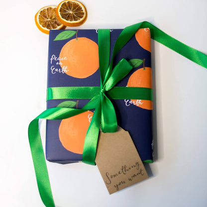 Add on - gift wrapping service Peace on Earth Oranges And Hope Designs Gift Wrapping