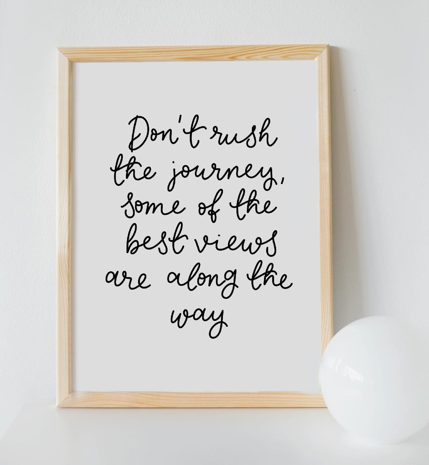 Adventure Print - Best Views on The Journey And Hope Designs Print