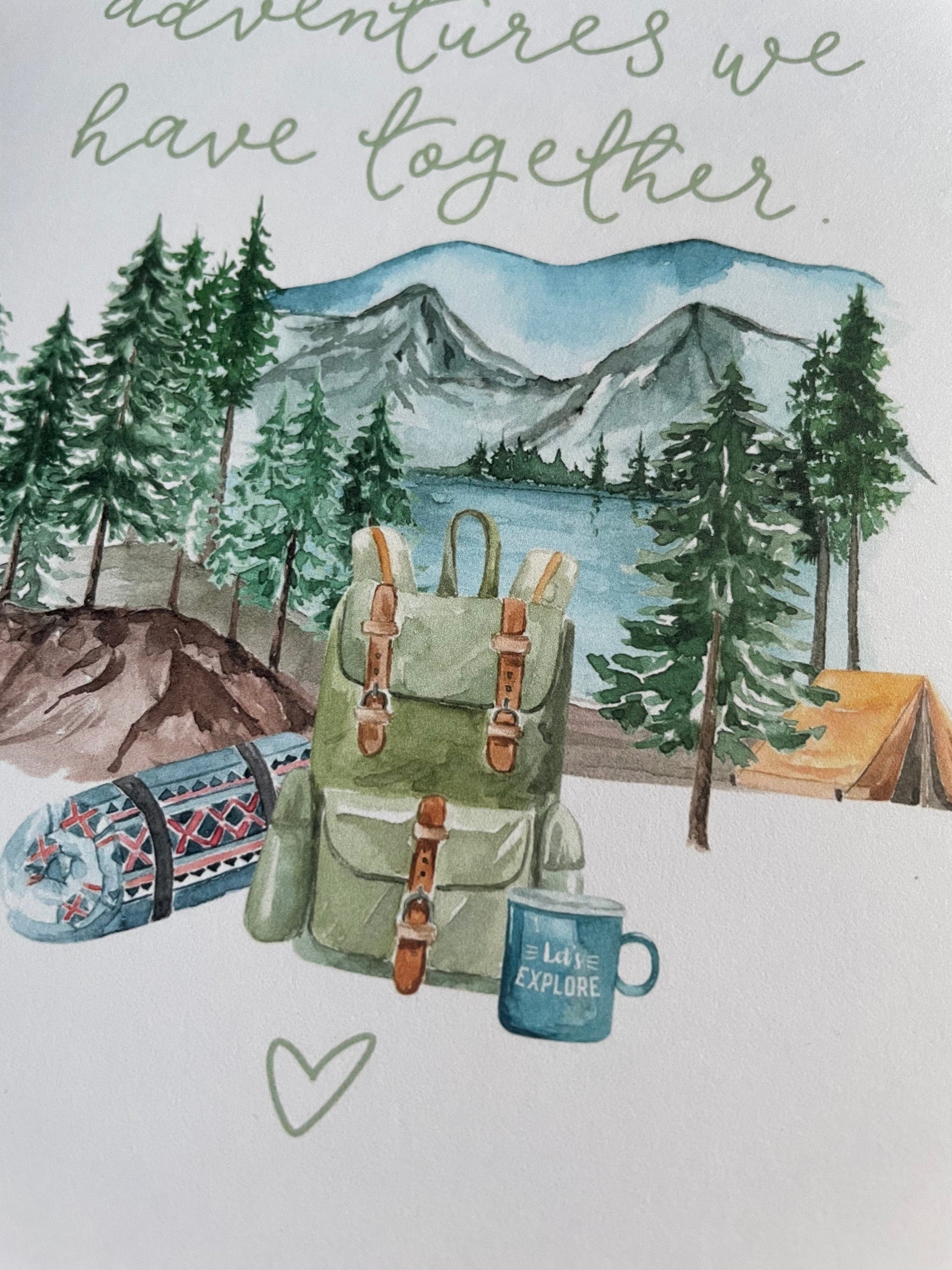 Adventures together card And Hope Designs Cards