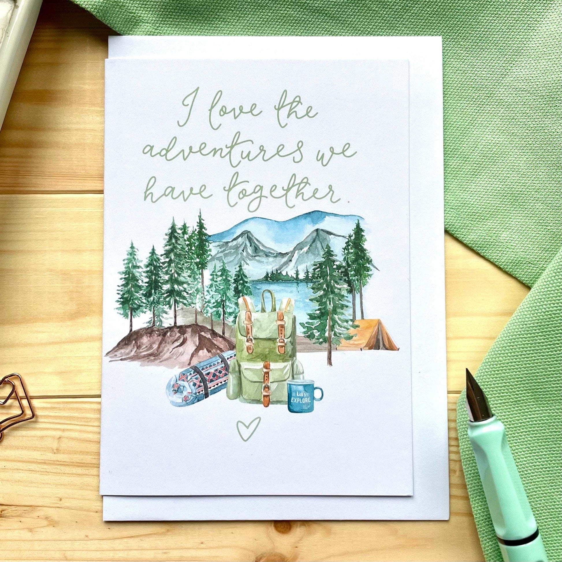 Adventures together card And Hope Designs Cards