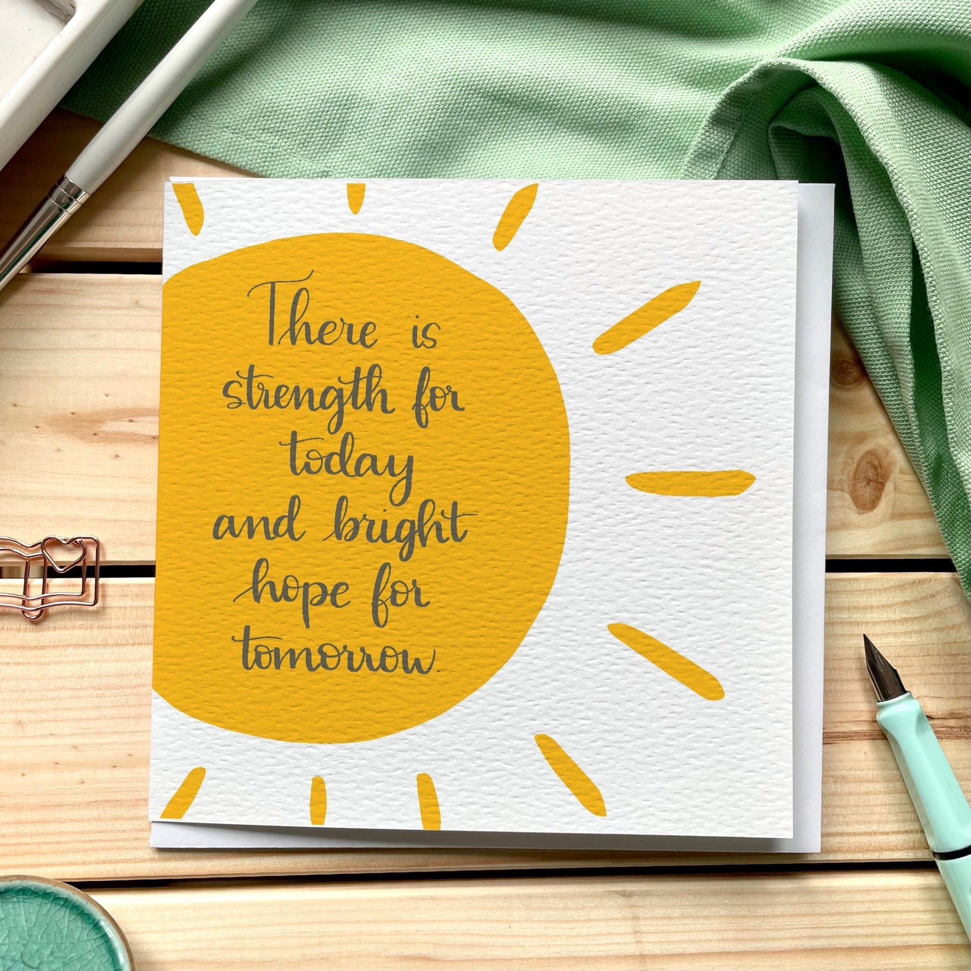 And Hope Designs Cards Great is thy faithfulness Christian encouragement card