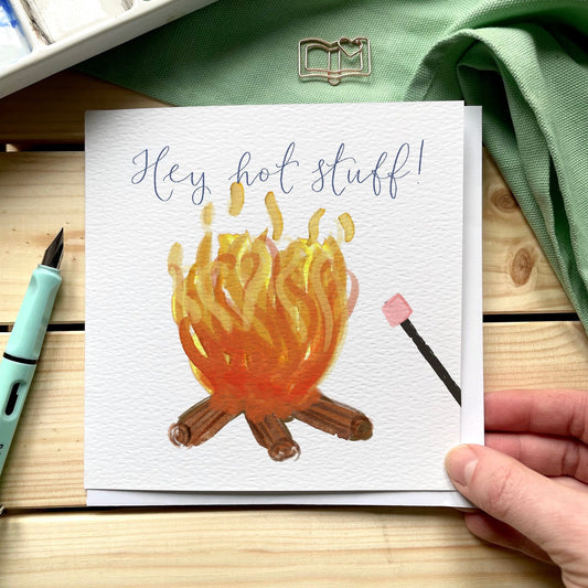 Hey Hot Stuff card Greeting & Note Cards And Hope Designs   