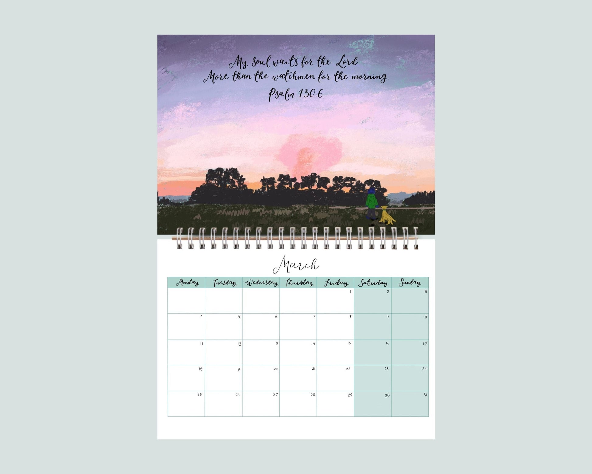 And Hope Designs Calendars, Organizers & Planners *Pre-order* 2024 Christian calendar