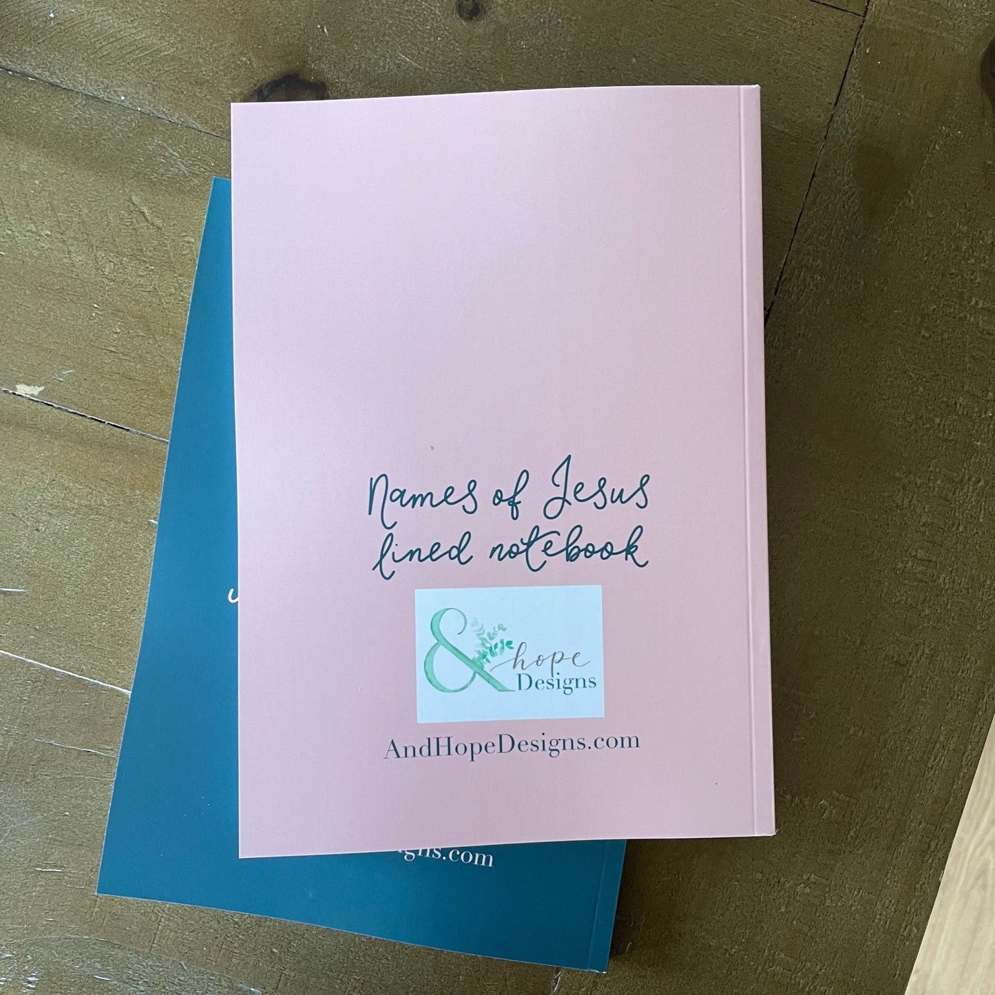 And Hope Designs SECONDS - Christian notebook