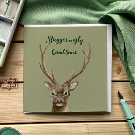 Staggeringly handsome card Greeting & Note Cards And Hope Designs   