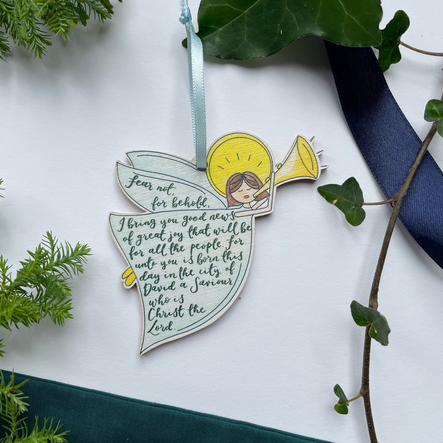 Angel Christian Christmas Decoration And Hope Designs Baubles