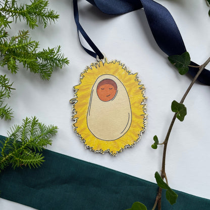Baby Jesus Christian Christmas Decoration And Hope Designs Baubles