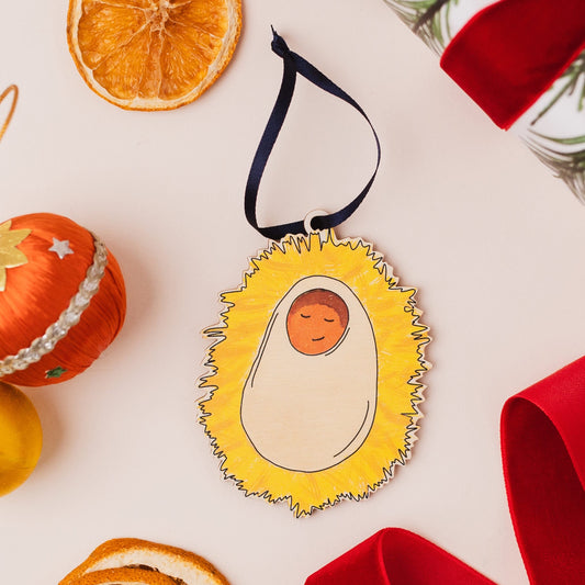 Baby Jesus Christian Christmas Decoration And Hope Designs Baubles
