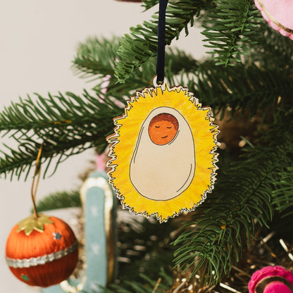 Baby Jesus Christian Christmas Decoration And Hope Designs Baubles