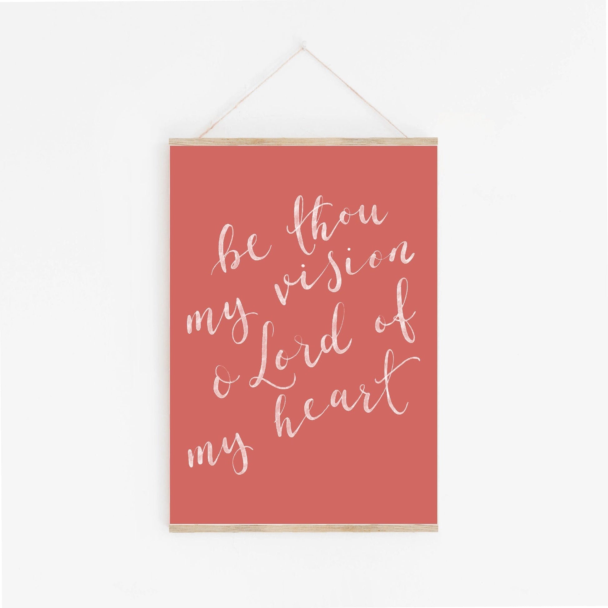Be Thou My Vision Christian Print And Hope Designs