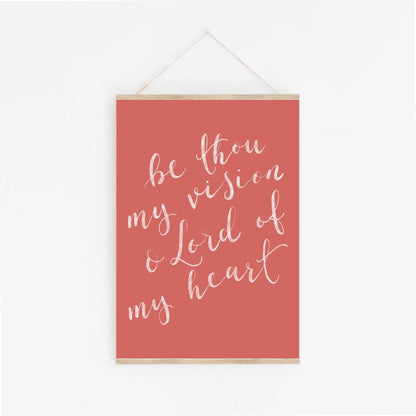 Be Thou My Vision Christian Print And Hope Designs