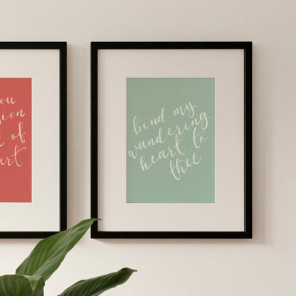 Be Thou My Vision Christian Print And Hope Designs