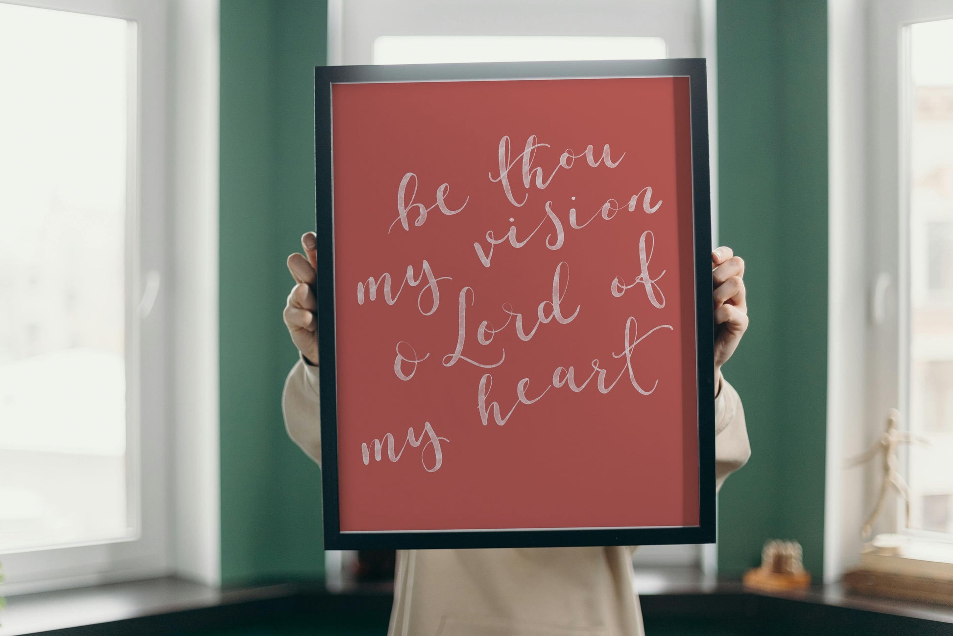 Be Thou My Vision Christian Print And Hope Designs