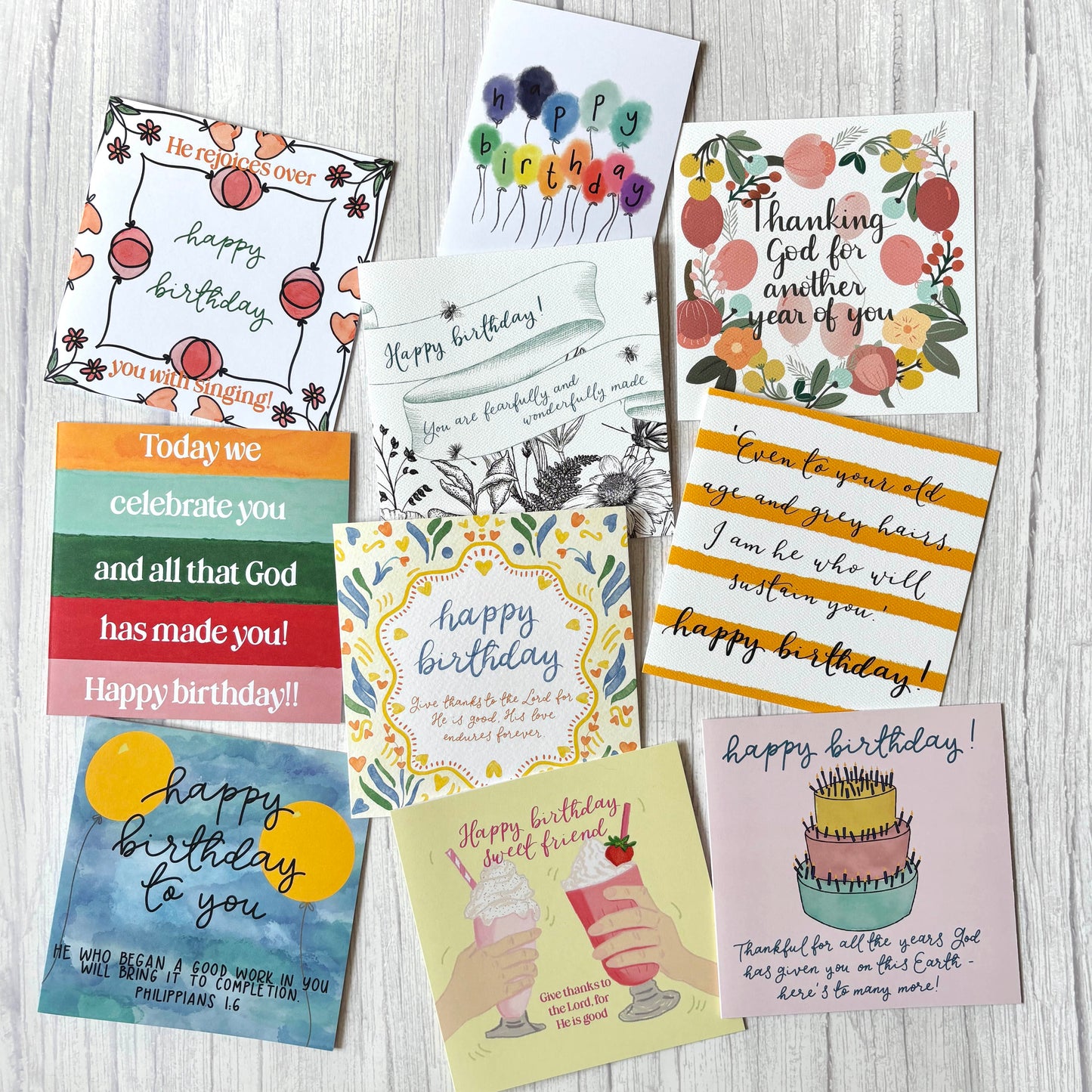 Birthday Card Bundle And Hope Designs Greeting & Note Cards